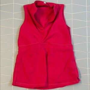 Lululemon Women's Sleeveless Pink Top golf tennis